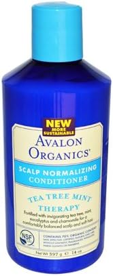 New - Avalon Organics Treatment Conditioner Tea Tree Mint - 14 fl oz