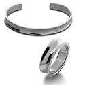 Eve's Addiction 1837 Bracelet and Ring Set, RingSize 5