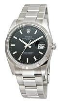 Rolex Oyster Perpetual Date Mens Watch 115210-BKSO