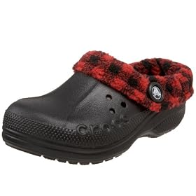 crocs Little Kid Plaid Blitzen Lumberjack Clog