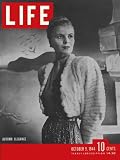 Life Magazine issue dated October 9, 1944: THEATER: Anna Lucasta ; ART: Wartime England; Gandhi Leads Prayers for Unity; See the TABLE OF CONTENTS photo for details on additional articles in this issue