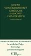 S�mtliche Gedichte und Versepen
