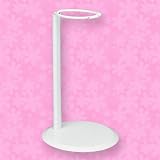 White Metal Doll Stand, Sized for 18 Inch Dolls & American Girl Dolls