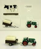 Kramer KL 11 w/wagon and cow