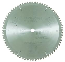 Hitachi 974642N 72-Teeth Tungsten Carbide Tipped 10-Inch TCG 5/8-Inch Arbor Finish Saw Blade