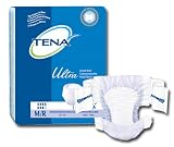 Tena Ultra with Stretch Side Panel Adult Diapers, Medium/Regular Size, Case of 72 Briefs (211-5038)
