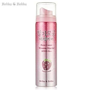 HolikaHolika Strawberry Pore Cover Mousse Starter 100ml
