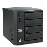 Verbatim 4 TB PowerBay Quad NAS with 4 Removable Hard Drive Cartridges 96958 (Black)