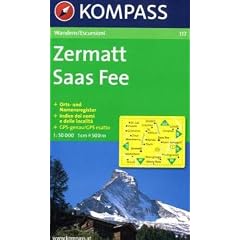 Zermatt, Saas Fee 1 : 50 000: Wanderkarte. Orts- und Namensregister. Carta escursioni. Indice dei nomi e delle localit�. GPS-genau
