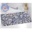 Tapis de baignoire antidérapant cailloux - 69 x 40 cm