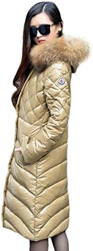 Women warm Hooded Down Winter Coat Puffer Duffle Long Sleeve Jacket