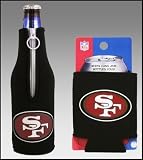 SET OF 2 SAN FRANCISCO 49ERS CAN & BOTTLE KOOZIE COOLER