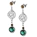 Oakland Athletics Crystal Logo Earrings