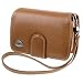 Olympus Compact Leather Case for Olympus Stylus 500, 600, 740, 750, 800, 810, 1000, FE-130, FE-140, FE-170 and FE-200 (Light Brown)
