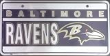 Baltimore Ravens Stripe NFL License Plate