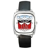 Square Metal Watch of Transformers Vintage Original Autobot Logo (circa 1984) (Autobots)