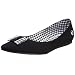 Fred Perry Women's Gingham Ruffle Flat,Black,6 UK (8 M US)
