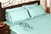 6-Piece Ultra-Soft Microfiber Robins Egg Blue Sheet Set - Queen