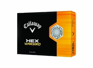 Callaway HEX Warbird Golf Balls -Pack of 12, White
