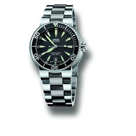 Oris Men's Divers TT1 Automatic Stainless Steel Watch #733 7533 8454MB