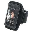 Black Adjustable Deluxe ArmBand / Sportband with Case for Apple iPod Touch / iPod Touch 2nd Generation