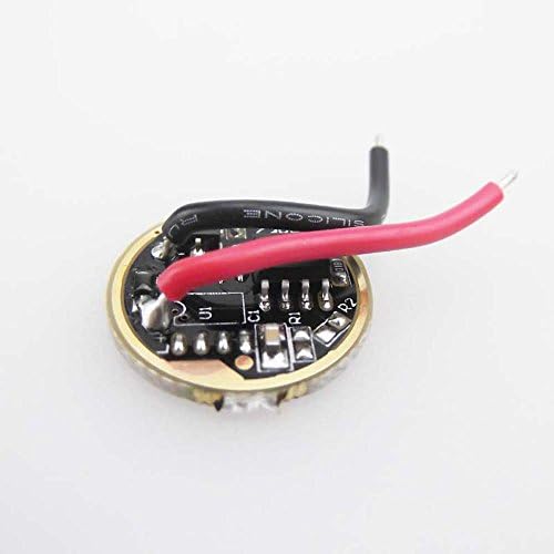 Nuosenda 16.8mm 3.7V-4.2V 3A 5-Mode LED Circuit Board for CREE XML XPL LED