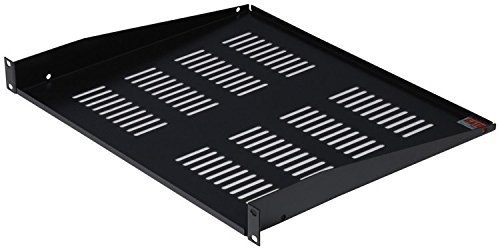 Gator Cases Rackworks GRW-SHELFVNT1 Rackworks 1U Shelf, 15-Inch Deep, Vented