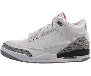 Air Jordan III (3) Retro (White / Fire Red-Cement Grey-Black) 11.5 D(M) US
