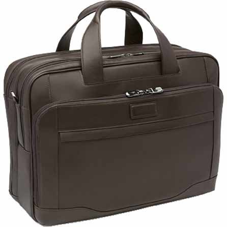 Hartmann Aviator Zipper Brief,Espresso,One Size