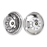 19.5 Stainless Steel Wheel Simulators for 1974-2003 Chevrolet & GMC 3500HD P30 by Eagle Flight