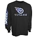 Tennessee Titans Adult Long Sleeve Burner T-Shirt Image