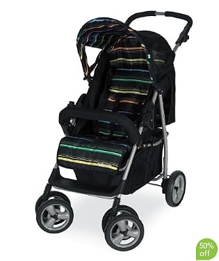 Mothercare U-Move Pushchair Travel System - Black Stripe