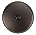 One-hole Face Plate, for Waste and Overflow, Black Oil Bronze Finish