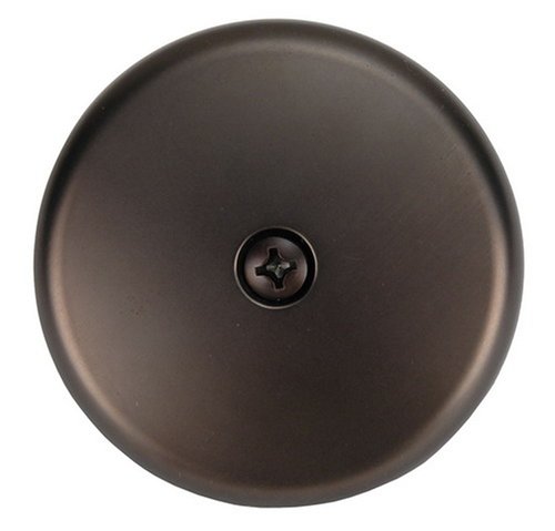 One-hole Face Plate, for Waste and Overflow, Oil Rubbed Bronze Finish - Plumb USA