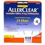 Search : AllerClear-Loratadine 10 mg/Antihistamine Tablets, (2 Pack) 600 Tablets