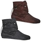 Funtasma Women's RENAISSANCE-52 Renaissance Imitation Suede Shoe for Halloween