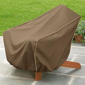 Reversible Adirondack Chair Rocker Cover by
