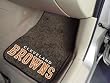 Cleveland Browns universal fit Carpet 2 Pc Car Floor Mat (Rug)