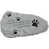 Pet Memorial Stone "If Love..." EXCLUSIVE Design