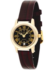 Sartego Womens SED672R Toledo Leather Strap Quartz Watch