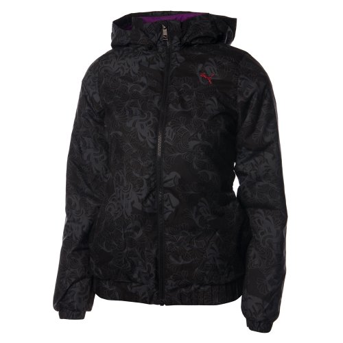 PUMA Kinder Girls Sportslifestyle Jacke, black, 176, 813664 02 Preisvergleich