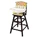 Summer Infant Classic Comfort Wood High Chair, Swingin' Safari