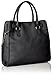 DEL MANO Women's Tote with Lock Hardware