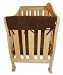 SHORT BROWN FLEECE - CRIB RAIL COVERS