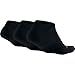Nike Unisex Dry Cushion Low Training Sock (3 Pair) (Black/Flint Grey, Medium)