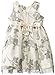 Jayne Copeland Little Girls' Floral Mesh Overlay