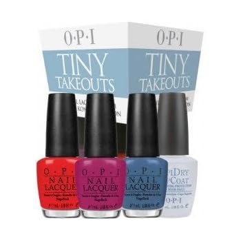 Set A Shopping Price Drop Alert For OPI Hong Kong Spring/Summer 2010 Tiny Takeouts Mini Nail Lacquers