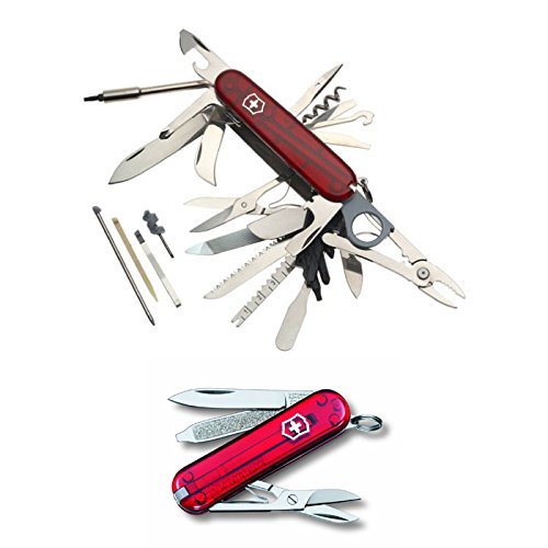 Victorinox 53504 Swiss Army SwissChamp XLT (Translucent Ruby) and