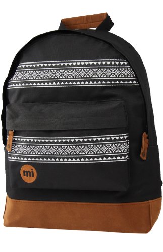 Mi-Pac Textile Sac à dos Noir/Motif nordique