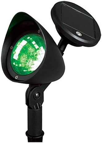 Torpedo 3 Green Light LED Weatherproof Solar Spot light (Set of 2)